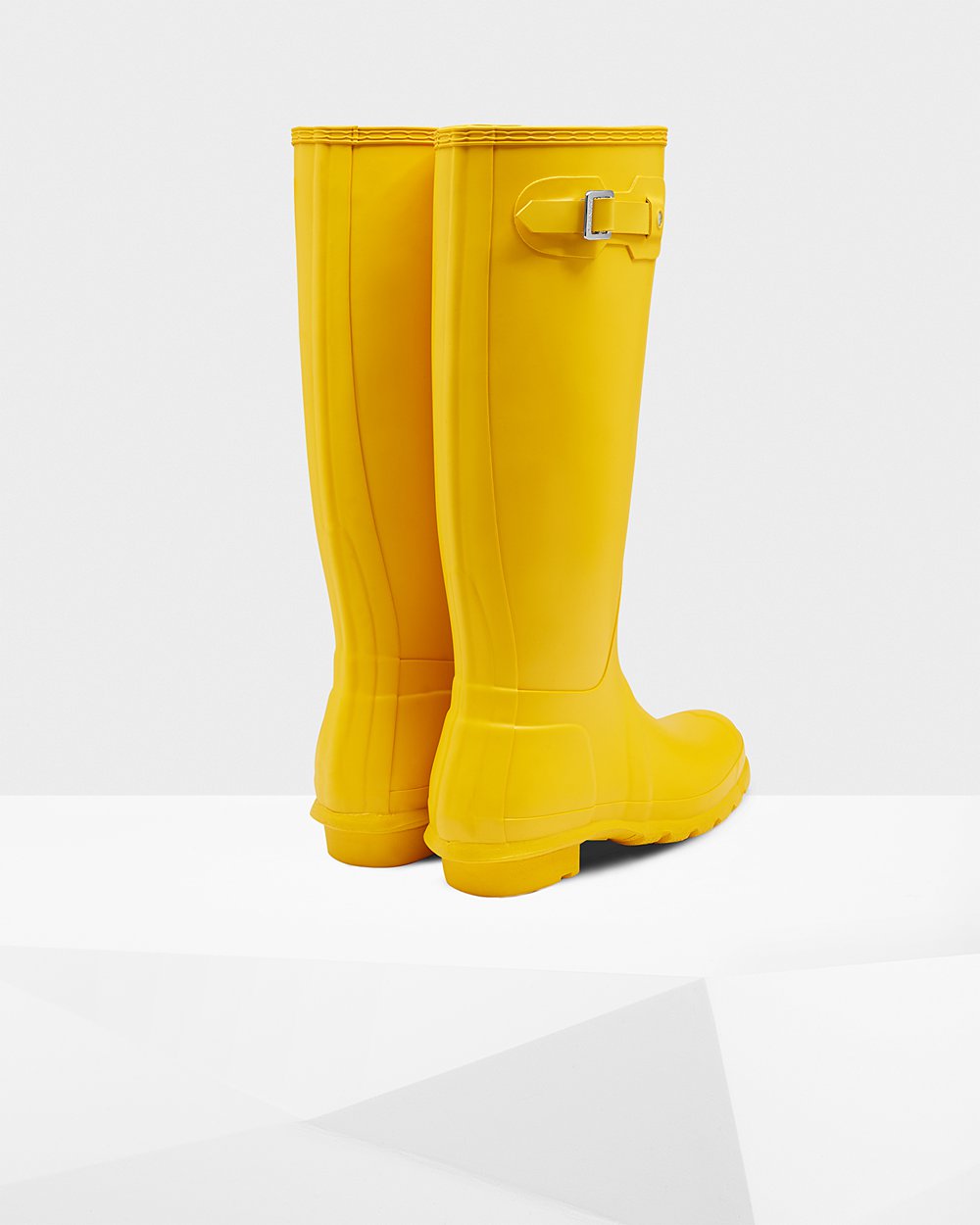 Hunter Mujer Original - Botas de Lluvia Amarillo - 324-CKLTMJ